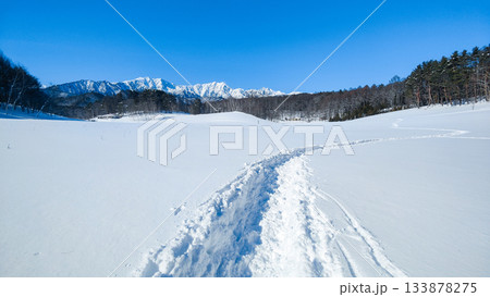 中山高原・スノートレッキング 133878275