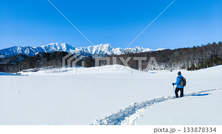 中山高原・スノートレッキング 133878334