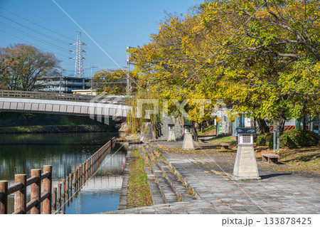 晩秋の伏見港公園 京都市伏見区 晩秋の伏見港公園 京都市伏見区 133878425