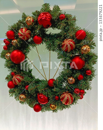 クリスマスリース 133879221