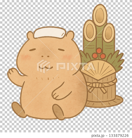 水豚新年 133879226