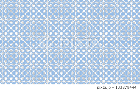 円形を8等分した青いジオメトリックなパターン背景 円形を8等分した青いジオメトリックなパターン背景 133879444