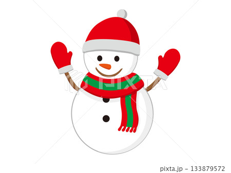 雪だるまのイラスト 133879572