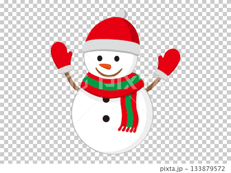 雪だるまのイラスト 133879572
