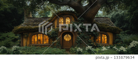 絵本に出て来るような可愛い家 133879634