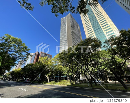高層ビル街 高層建築 高層階 133879840