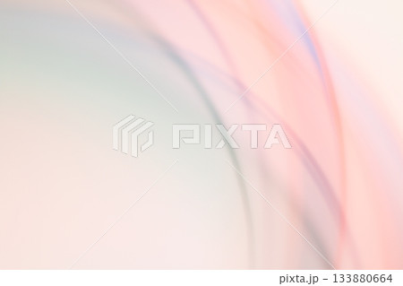ピンク・紫色系　ゆるやかな曲線の抽象的背景　半透明感 133880664