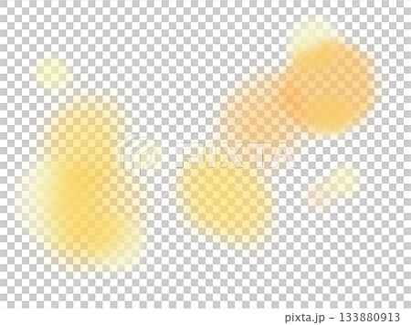黃色水彩紋理花卉圖案柔軟布料 133880913