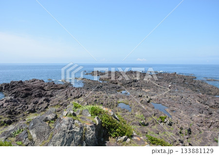 薩摩半島最南端長崎鼻の風景 薩摩半島最南端長崎鼻の風景 133881129