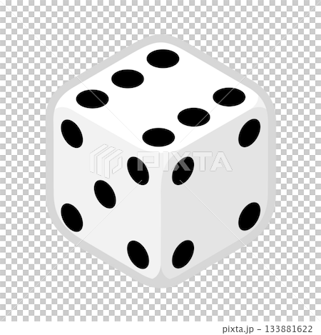 サイコロのアイコン 133881622