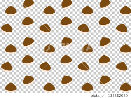 栗のポップなパターン 133882080