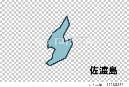 佐渡島 地図 アイコン【都道府県シリーズ】 佐渡島 地図 アイコン【都道府県シリーズ】 133882264