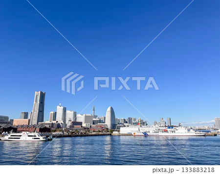 横浜みなとみらいの景色 横浜みなとみらいの景色 133883218