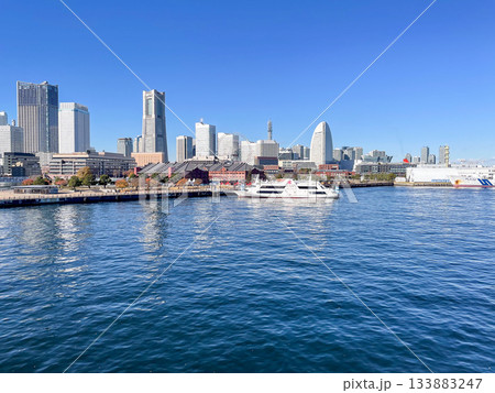 横浜みなとみらいの景色 横浜みなとみらいの景色 133883247