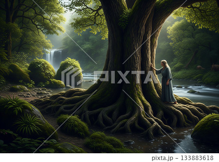 beautiful girl in the park beautiful girl in the park 133883618