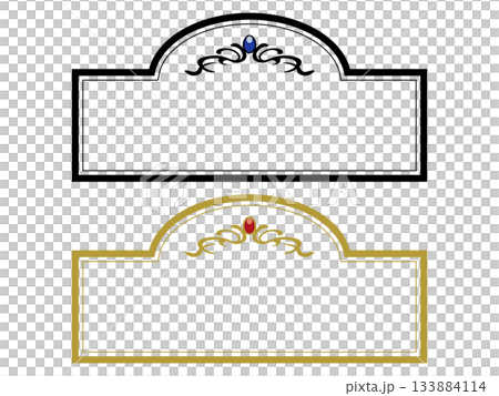 A set of neat antique frames A set of neat antique frames 133884114