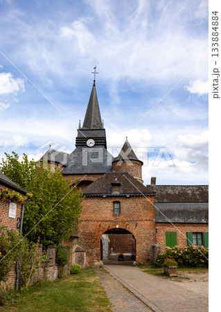 Parfondeval, Vervins, Aisne, Hauts-de-France, Grand-Est, France, August, 28th, 2025, Countryside 133884884