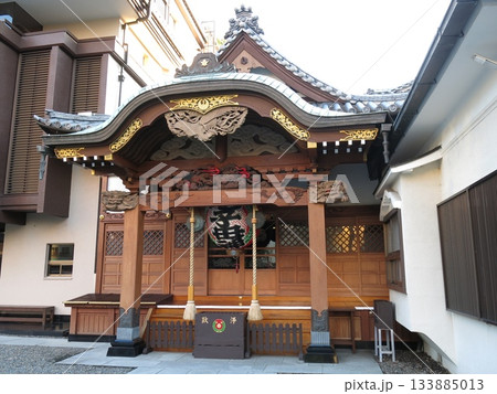 台東区の入谷鬼子母神（本堂） 133885013