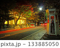 山手234番館のライトアップイルミネーションとレトロな電話ボックス 山手234番館のライトアップイルミネーションとレトロな電話ボックス 133885050