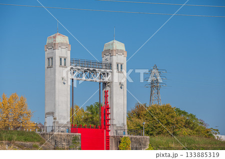 三栖閘門 近代化産業遺産 京都市伏見区 三栖閘門 近代化産業遺産 京都市伏見区 133885319
