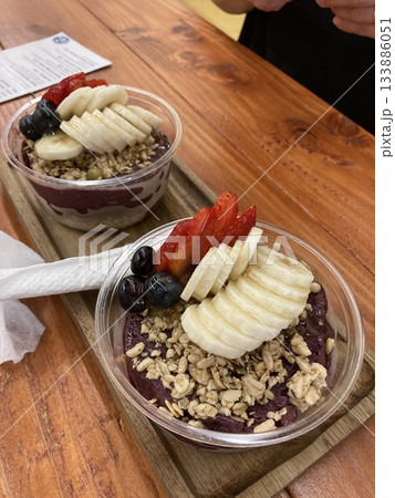 たっぷりのアサイボウル たっぷりのアサイボウル 133886051