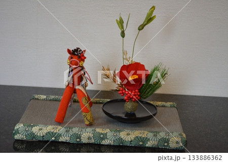 2026年は干支の午年手芸の馬を飾りました 133886362