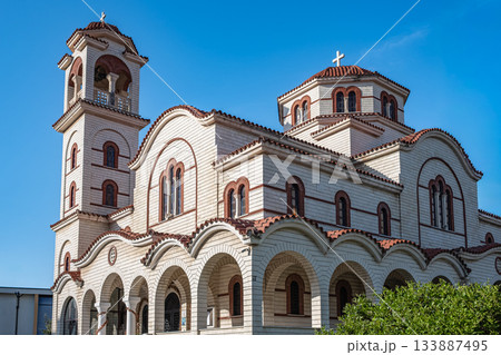 Church of Apostle Paul and Saint Asti in Durres in Albania. Orthodox church in Durres,Albania 133887495