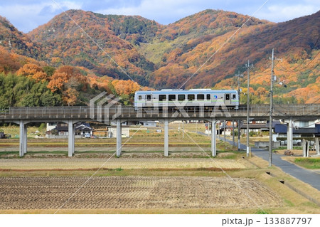 晩秋の井原鉄道 晩秋の井原鉄道 133887797