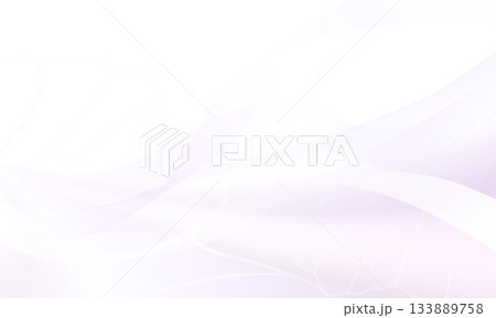 薄紫色のドレープが風にたなびいているイラスト 薄紫色のドレープが風にたなびいているイラスト 133889758