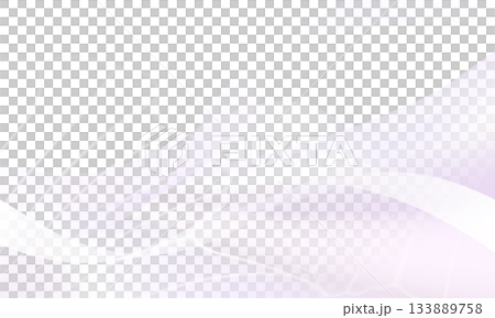 薄紫色のドレープが風にたなびいているイラスト 薄紫色のドレープが風にたなびいているイラスト 133889758