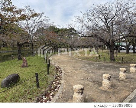 愛知県刈谷市にある亀城公園 愛知県刈谷市にある亀城公園 133889809