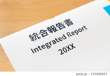 机上の統合報告書 机上の統合報告書 133889857