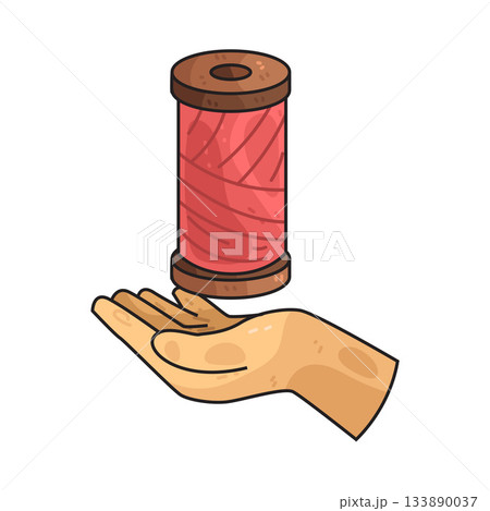 illustration of Thread Spool illustration of Thread Spool 133890037