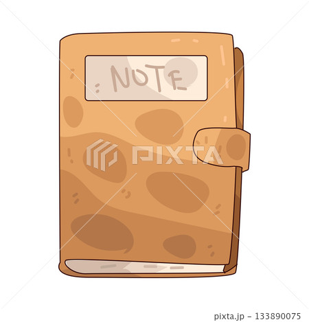 illustration of Notebook illustration of Notebook 133890075