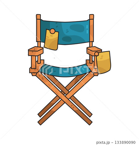 illustration of Director Chair 133890090