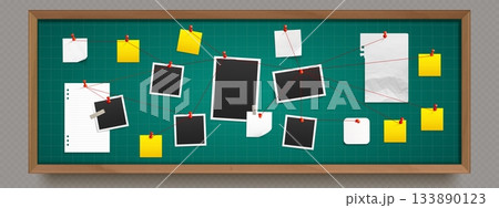 Realistic detective board illustration Realistic detective board illustration 133890123