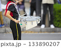 マーチングバンド　パレード　楽器 133890207