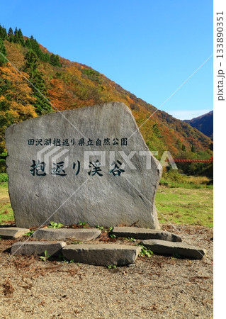 秋の抱返り渓谷 133890351