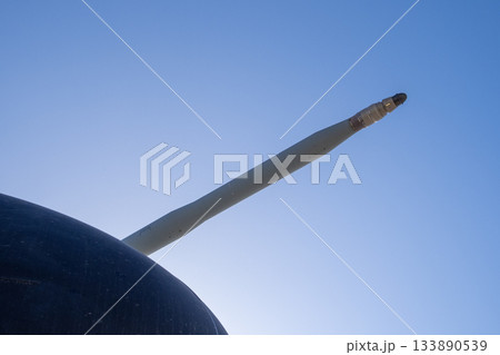 Military transport aircraft nose with refuelling probe Military transport aircraft nose with refuelling probe 133890539