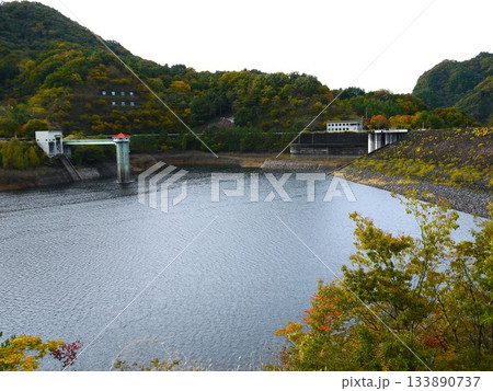 荒川ダムの風景 荒川ダムの風景 133890737