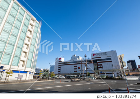 静岡駅前の交差点 静岡駅前の交差点 133891274