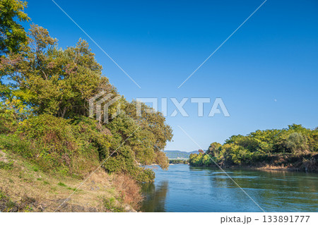 宇治川風景　京都市伏見区 133891777