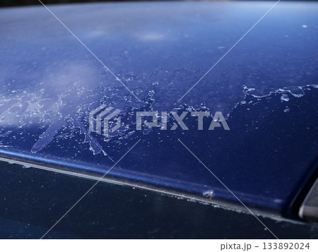 自動車のルーフの塗装剥がれ 133892024