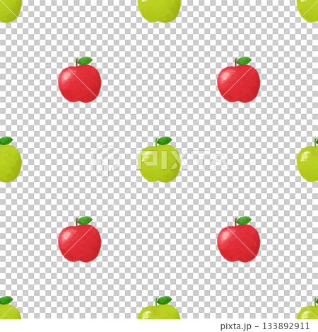 Apple watercolor seamless pattern background material fruit illustration design material Apple watercolor seamless pattern background material fruit illustration design material 133892911