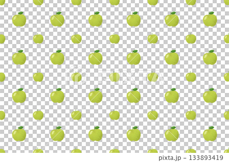 Green apple watercolor seamless pattern background material fruit illustration design material Green apple watercolor seamless pattern background material fruit illustration design material 133893419