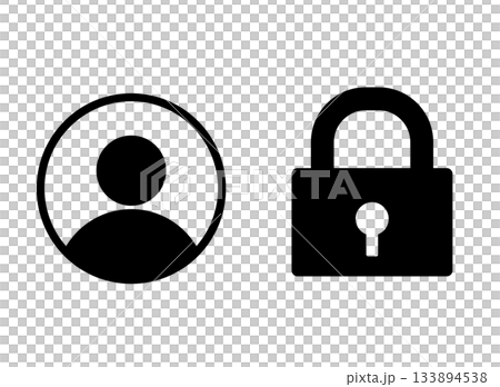 Account key icon Account key icon 133894538