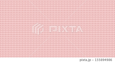 Soft pink seamless pattern with knitted effect 133894986