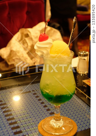 喫茶店のクリームソーダ 喫茶店のクリームソーダ 133895420