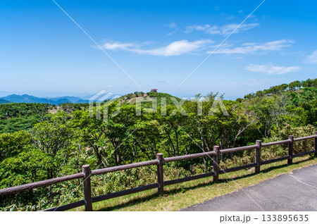 新緑の御在所岳 山上風景《三重県 菰野町》 133895635