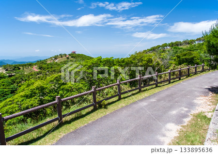新緑の御在所岳 山上風景《三重県 菰野町》 133895636